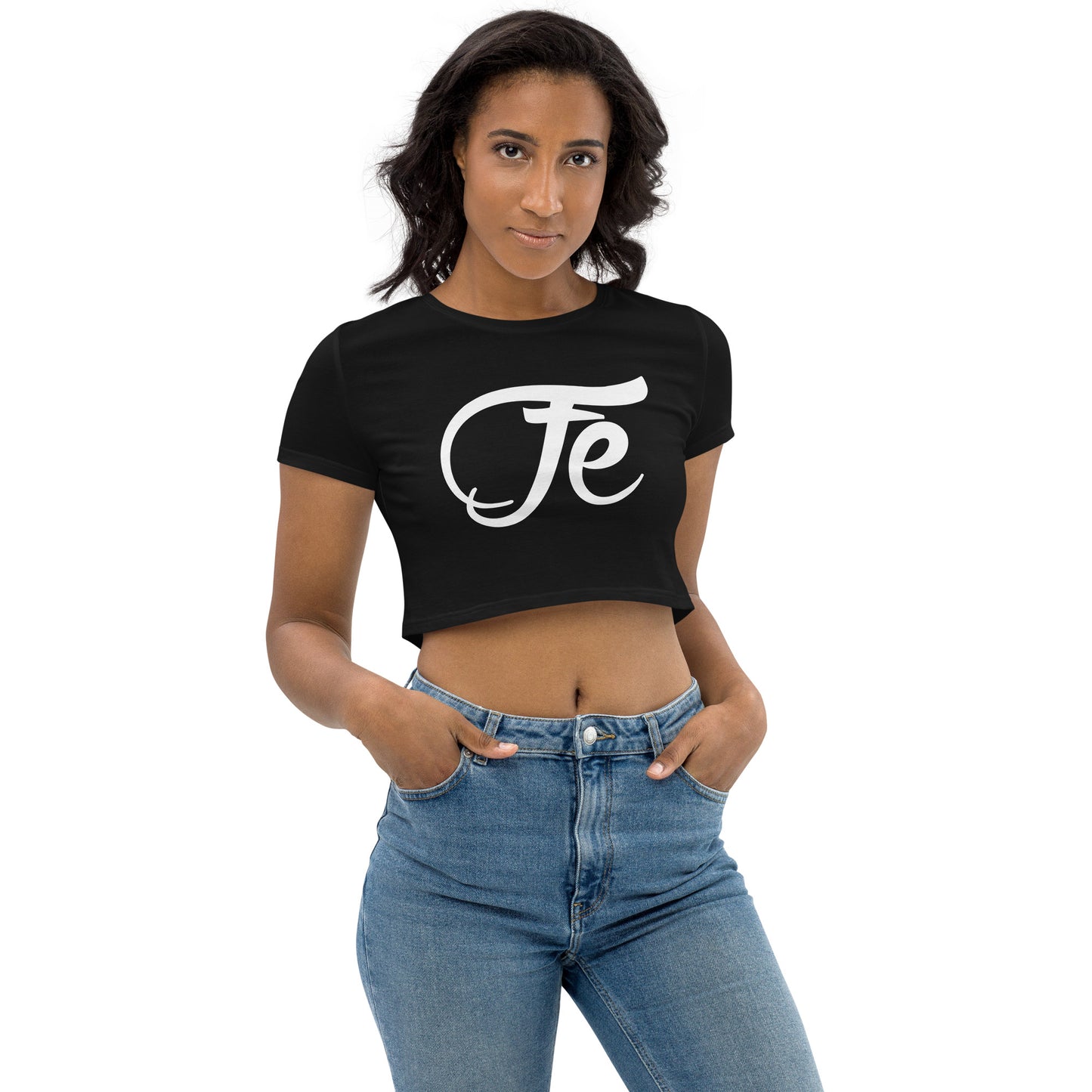 FE SHOW THE LOVE ORGANIC CROP TOP