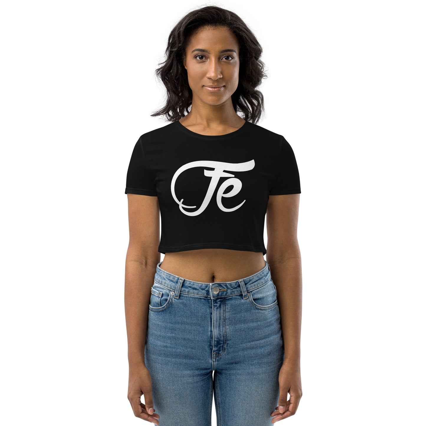 FE SHOW THE LOVE ORGANIC CROP TOP